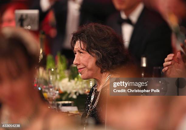 Actor Lily Tomlin during The 23rd Annual Screen Actors Guild Awards at The Shrine Auditorium on January 29, 2017 in Los Angeles, California. 26592_012