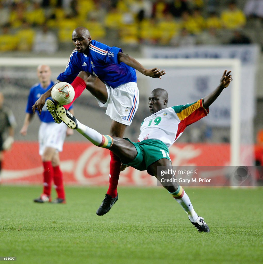 Patrick Vieira and Papa Bouba Diop