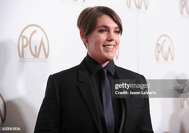 Producer Megan Ellison attends the 28th annual Producers Guild Awards at The Beverly Hilton Hotel on January 28, 2017 in Beverly Hills, California.