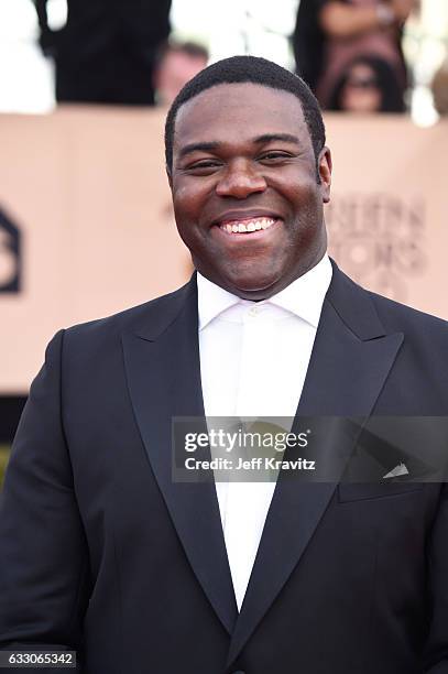 Actor Sam Richardson attends the 23rd Annual Screen Actors Guild Awards at The Shrine Expo Hall on January 29, 2017 in Los Angeles, California.