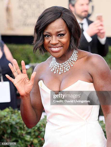 Actress Viola Davis attends the 23rd Annual Screen Actors Guild Awards at The Shrine Expo Hall on January 29, 2017 in Los Angeles, California.