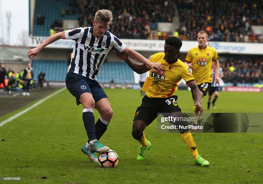 Millwall v Watford - The Emirates FA Cup Fourth Round