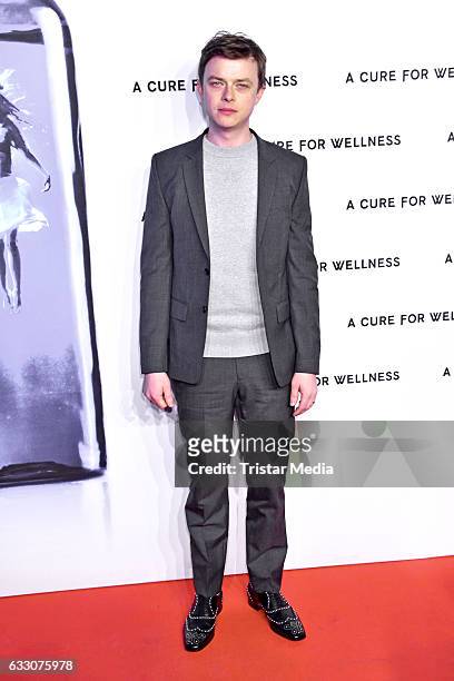 Actor Dane DeHaan attends the 'A Cure for Wellness' Premiere on January 29, 2017 in Berlin, Germany.