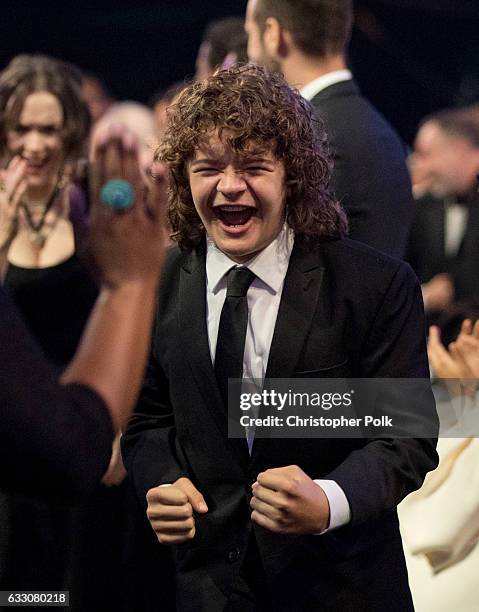 Actor Gaten Matarazzo attends The 23rd Annual Screen Actors Guild Awards at The Shrine Auditorium on January 29, 2017 in Los Angeles, California....