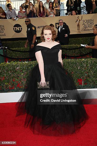 Actress Shannon Purser attends the 23rd Annual Screen Actors Guild Awards at The Shrine Expo Hall on January 29, 2017 in Los Angeles, California.