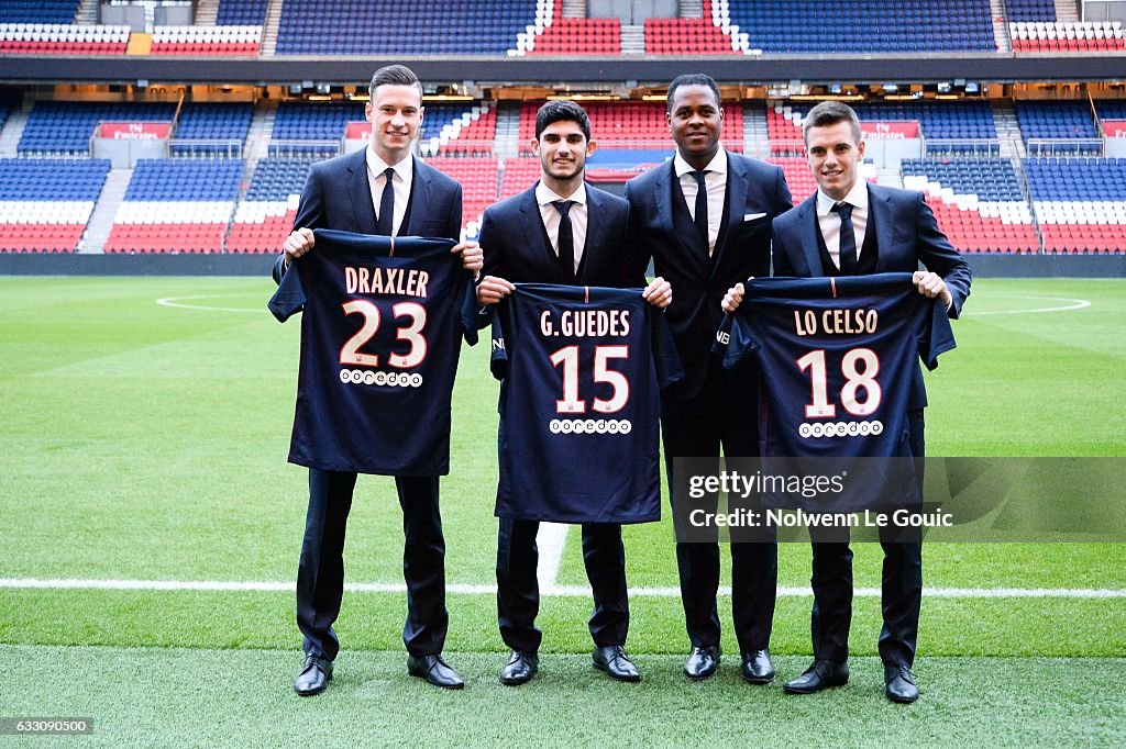 New signing players - Paris Saint Germain