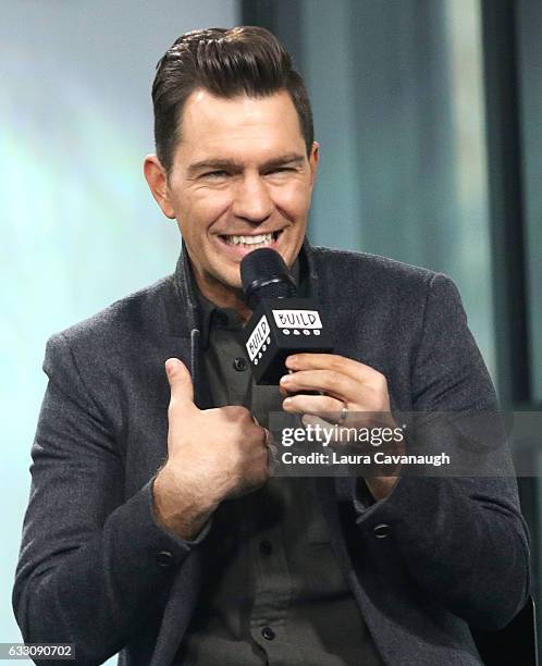 Andy Grammer attends Build Series Presents to discuss his new single "Fresh Eyes" at Build Studio on January 30, 2017 in New York City.