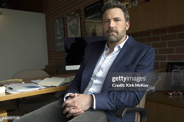 Actor and director Ben Affleck is photographed for Los Angeles Times on November 8, 2016 in Los Angeles, California. Published Image. CREDIT MUST...