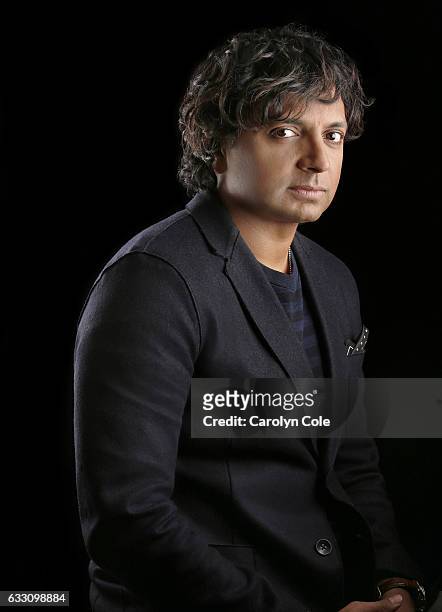 Filmmaker M. Night Shyamalan is photographed for Los Angeles Times on January 5, 2017 in New York City. Published Image. CREDIT MUST READ: Carolyn...