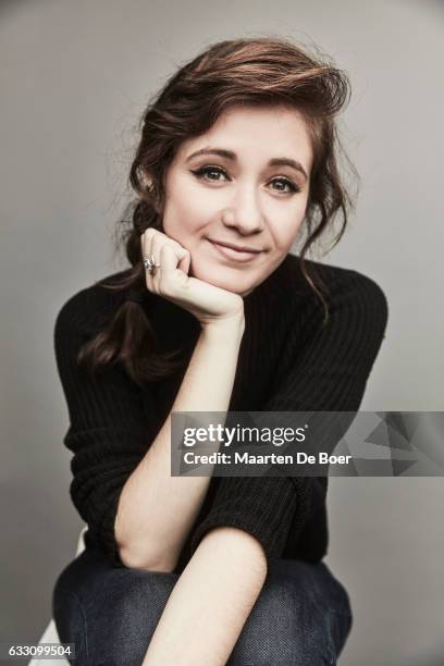 Actress Noël Wells from the film 'The Incredible Jessica James' poses for a portrait at the 2017 Sundance Film Festival Getty Images Portrait Studio...