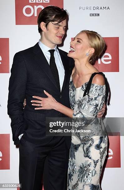 Actors Sam Riley and Kate Bosworth attend the photocall of the world premiere screening of BBC One drama SS-GB on January 30, 2017 in London, United...