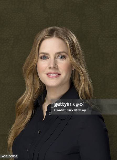 Actress Amy Adams is photographed for Los Angeles Times on January 18, 2017 in Beverly Hills, California.PUBLISHED IMAGE. CREDIT MUST BE: Kirk...