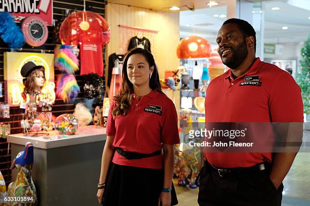 The Spencer's Gift" - When both Barry and Erica gets jobs working at Spencer's Gifts, Erica gets jealous at how good of an employee Barry is....