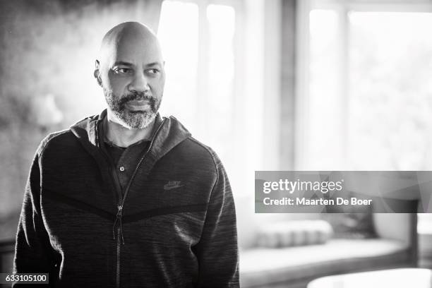 John Ridley from Showtime's 'Guerrilla' poses in the Getty Images Portrait Studio at the 2017 Winter Television Critics Association press tour at the...