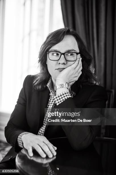 Clark Duke from Showtime's 'I'm Dying Up Here' poses in the Getty Images Portrait Studio at the 2017 Winter Television Critics Association press tour...