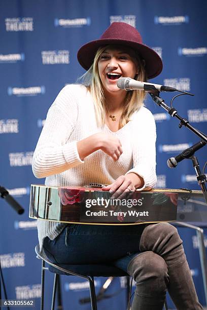 Singer-songwriter Kelsea Ballerini visits SiriusXM Studios on January 30, 2017 in Nashville, Tennessee.