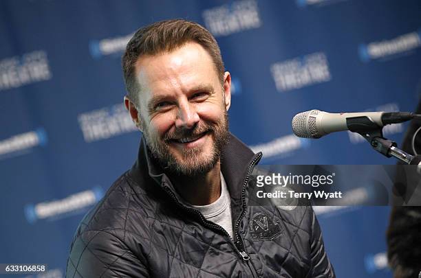 Jimi Westbrook of 'Little Big Town' visits SiriusXM Studios on January 30, 2017 in Nashville, Tennessee.