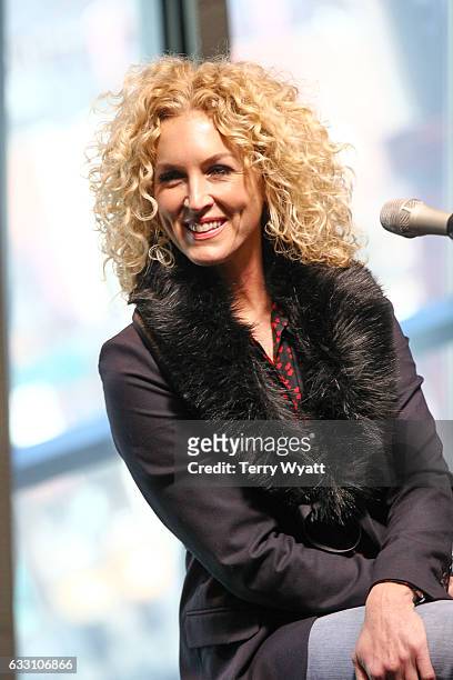 Kimberly Schlapman of 'Little Big Town' visits SiriusXM Studios on January 30, 2017 in Nashville, Tennessee.