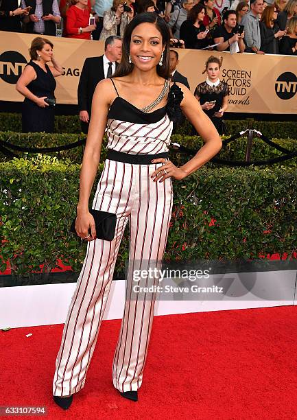 Naomie Harris arrives at the 23rd Annual Screen Actors Guild Awards at The Shrine Expo Hall on January 29, 2017 in Los Angeles, California.