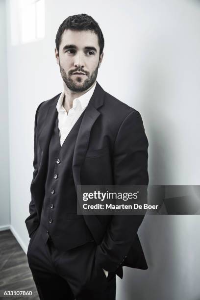 Josh Bowman from ABC's 'Time After Time' poses in the Getty Images Portrait Studio at the 2017 Winter Television Critics Association press tour at...