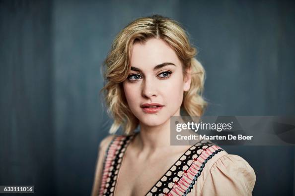 Actor Stefanie Martini from PBS's 'Prime Suspect: Tennison' poses in News Photo - Getty Images