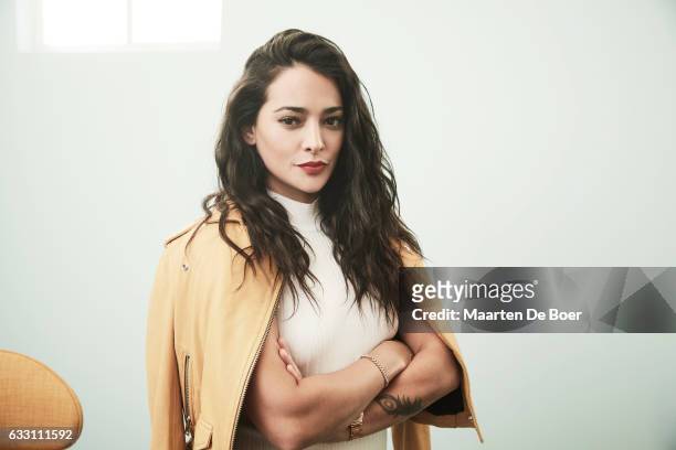 Natalie Martinez from FOX's 'APB' poses in the Getty Images Portrait Studio at the 2017 Winter Television Critics Association press tour at the...