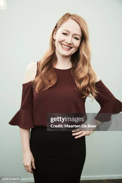 Miranda Otto from FOX's '24: Legacy' poses in the Getty Images Portrait Studio at the 2017 Winter Television Critics Association press tour at the...