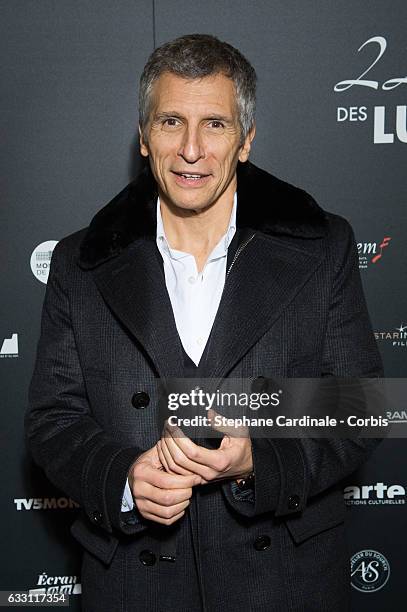 Nagui attends the 22nd Lumieres Award Ceremony at Theatre de La Madeleine on January 30, 2017 in Paris, France.