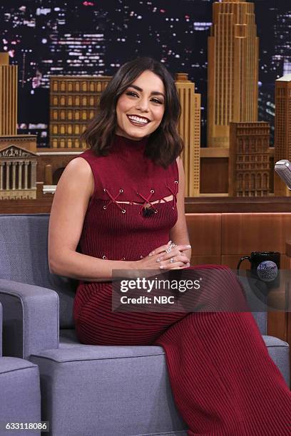 Episode 0613 -- Pictured: Actress Vanessa Hudgens during an interview on January 30, 2017 --