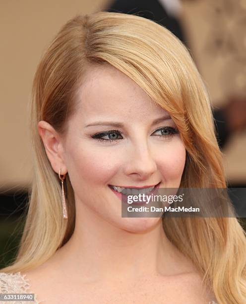 Actress Melissa Rauch arrives at the 23rd Annual Screen Actors Guild Awards at The Shrine Expo Hall on January 29, 2017 in Los Angeles, California.