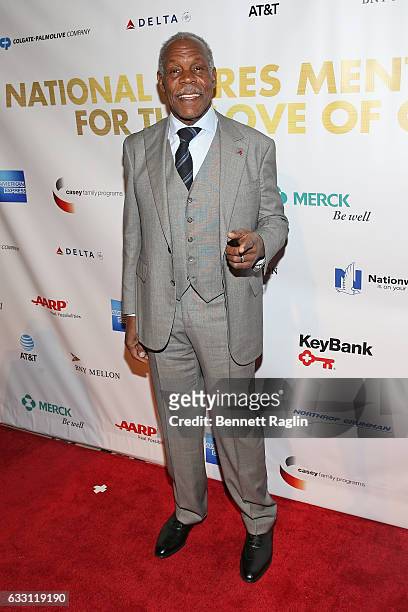 Actor Danny Glover attends the National CARES Mentoring Movements 2nd Annual 'For the Love of Our Children' Gala at Cipriani 42nd Street on January...