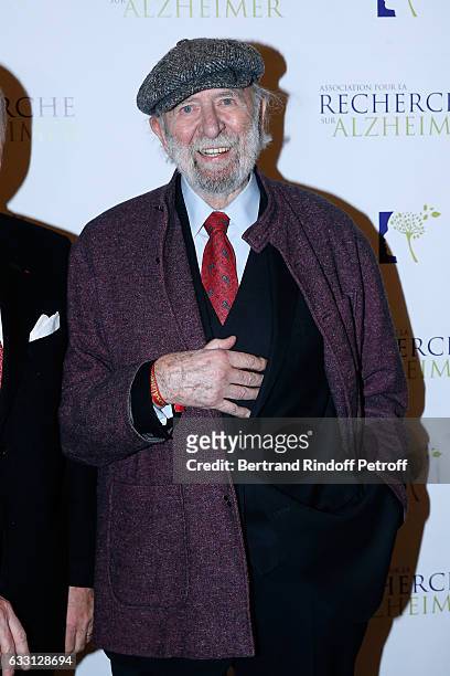 Jean-Pierre Marielle attends the Charity Gala against Alzheimer's disease at Salle Pleyel on January 30, 2017 in Paris, France.