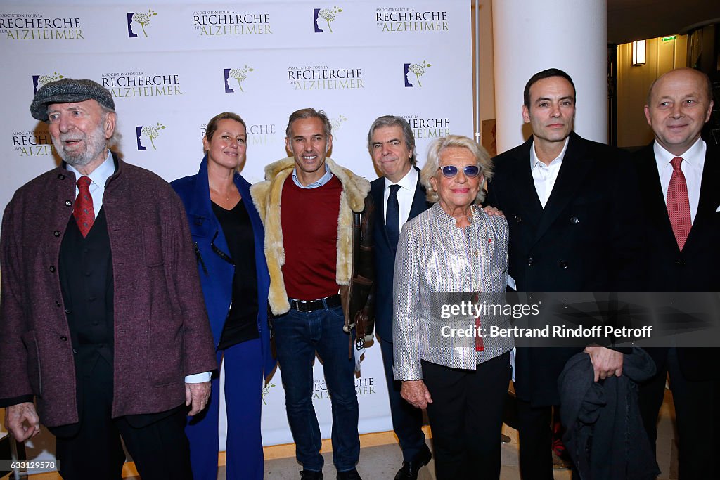 Charity Gala Against Alzheimer's Disease At Salle Pleyel In Paris