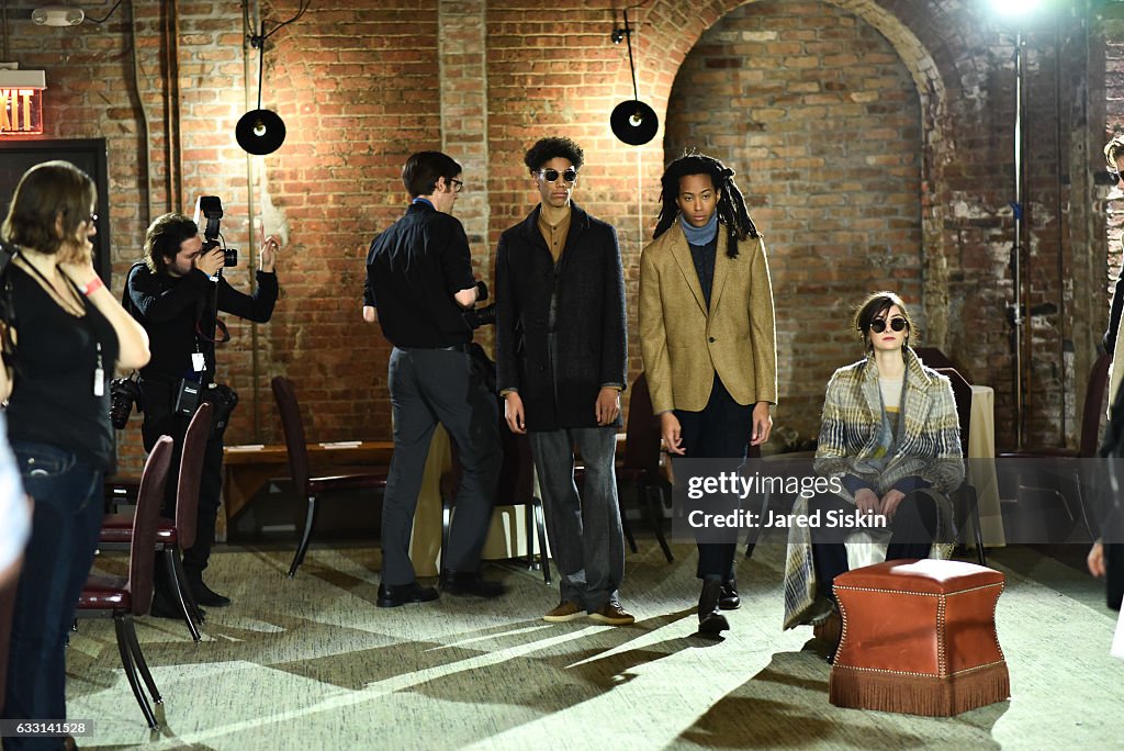 Billy Reid - Backstage - NYFW: Men's