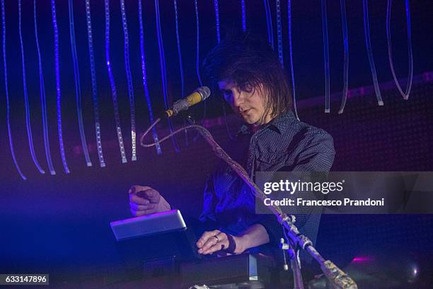 Steven Drozd of The Flaming Lips Perform on January 30, 2017 in Milan, Italy.