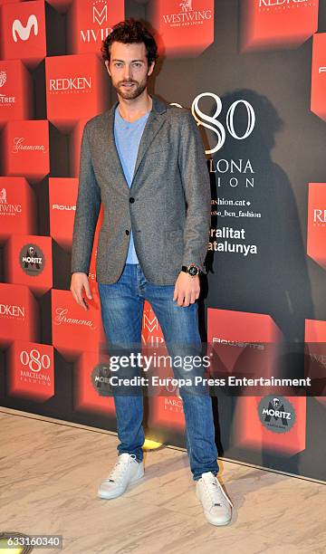 Peter Vives attends the presentation of 'Dorian Gray. La Belleza No Tiene Piedad' by Pierre Cardin during Barcelona 080 Fashion Week Autumn/Winter...