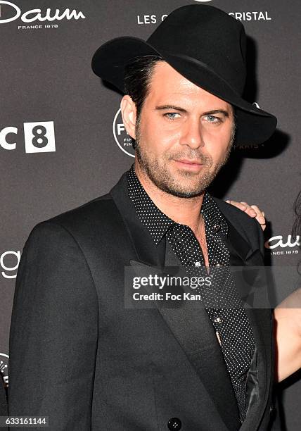 Manu Lanvin attends Les Globes de Cristal Awards 11th Ceremony at Lido on January 30, 2017 in Paris, France.