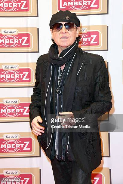 Klaus Meine of the band The Scorpions attends the 'Lambertz Monday Schoko Night 2017' on January 30, 2017 in Cologne, Germany.