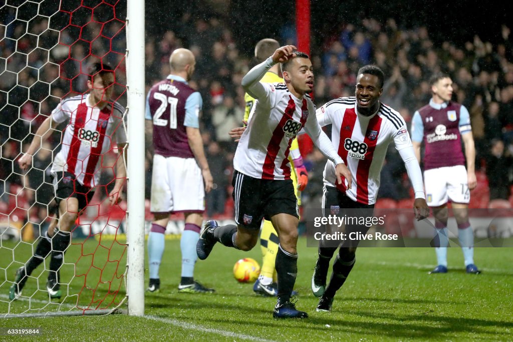 Brentford v Aston Villa - Sky Bet Championship