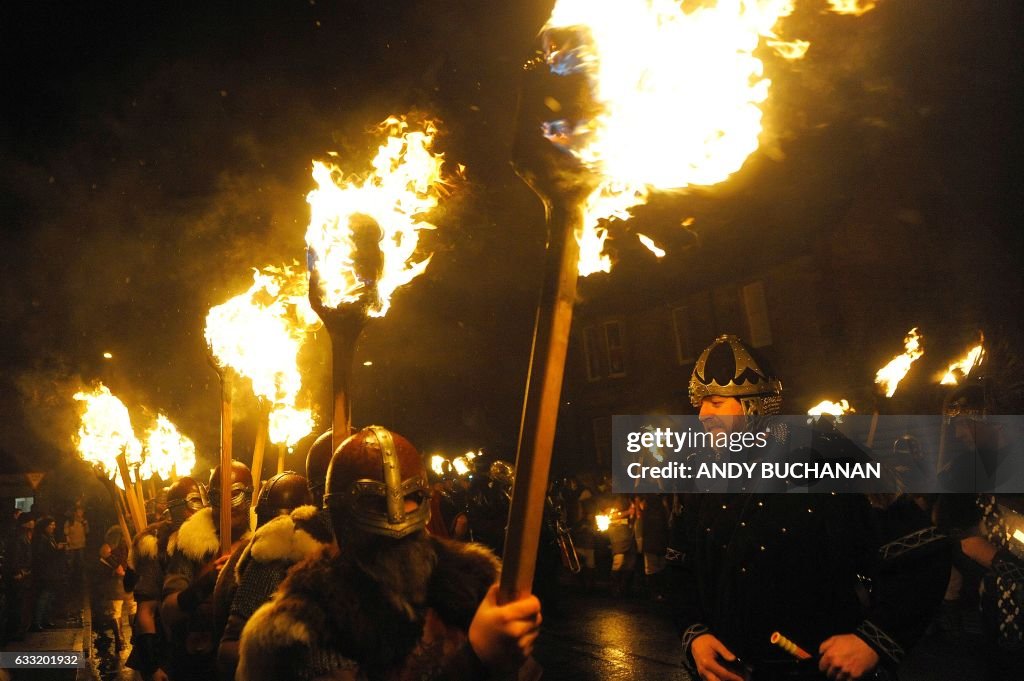 BRITAIN-TRADITION-VIKING