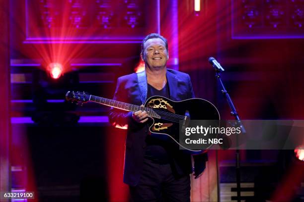 Episode 0614 -- Pictured: Ali Campbell of musical guest UB40 performs on January 31, 2017 --