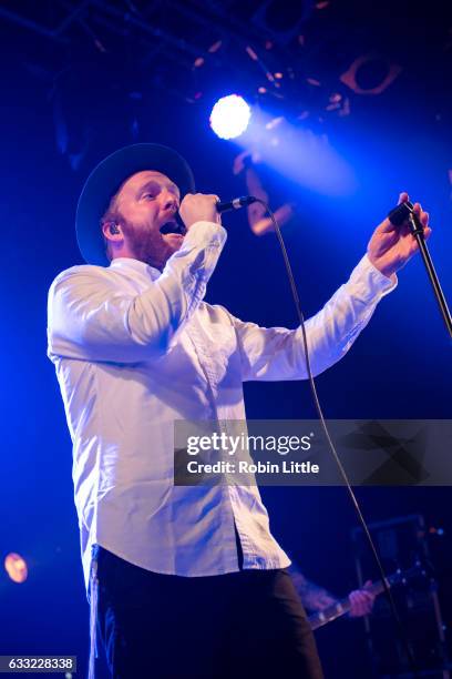 Alex Clare performs at the Electric Ballroom on January 31, 2017 in London, England.