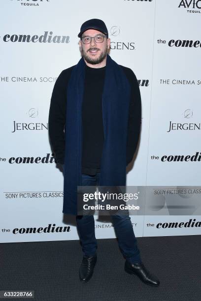 Producer Courtney Solomon attends the screening of Sony Pictures Classics' "The Comedian" hosted by The Cinema Society at The Museum of Modern Art on...