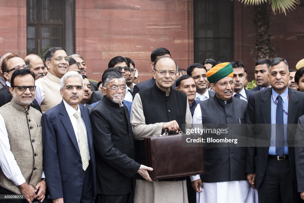 India's Finance Minister Arun Jaitley Delivers The Union Budget