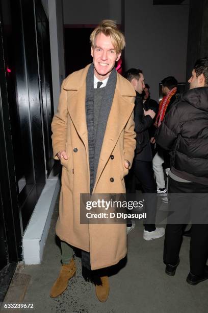 Ken Downing attends the Boss after party during NYFW: Men's at Skylight Modern on January 31, 2017 in New York City.