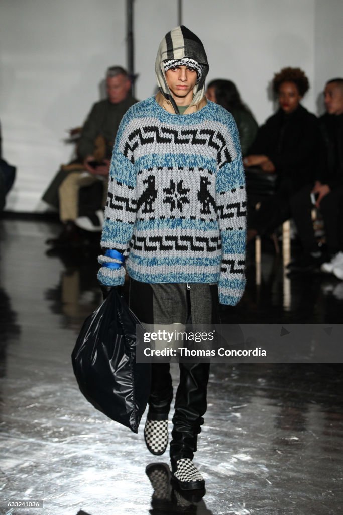 N. Hoolywood - Runway - NYFW: Men's