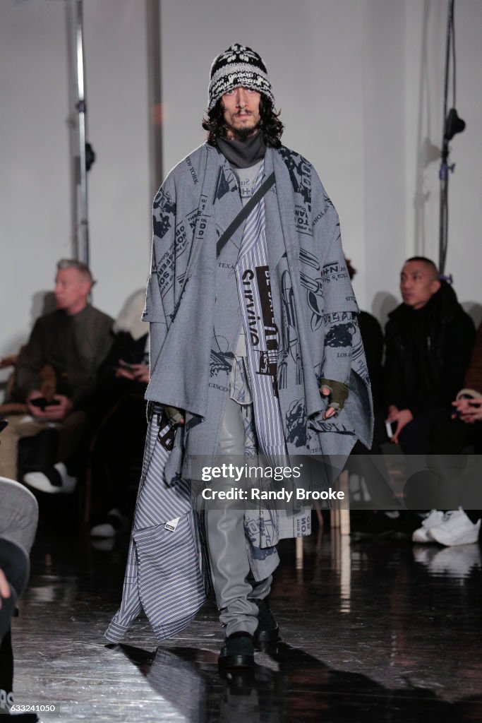 N. Hoolywood - Runway - NYFW: Men's