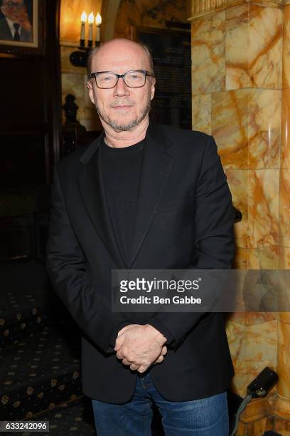 Director Paul Haggis attends the after party of Sony Pictures Classics' 'The Comedian' hosted by The Cinema Society at The Museum of Modern Art on...