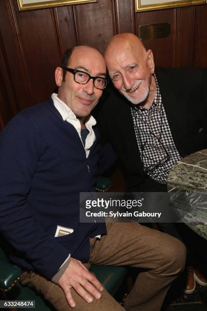 John Ventimiglia and Dominic Chianese attend The Cinema Society with Avion and Jergens Host the After Party for Sony Pictures Classics' "The...