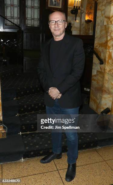Director Paul Haggis attends the screening after party for the Sony Pictures Classics' "The Comedian" hosted by The Cinema Society with Avion and...